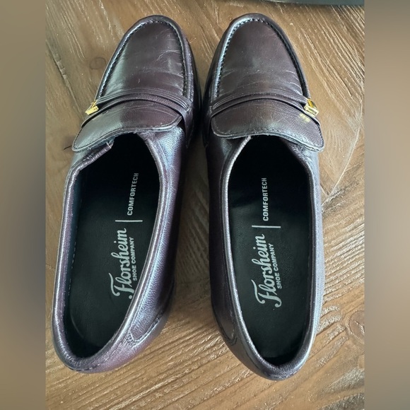 Florsheim‎ Riva Moccasin Loafers Mens 6 1/2 D Leather Round Toe Slip On 17088 - Picture 5 of 7